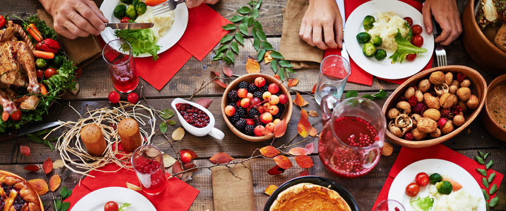 holiday potluck dinner